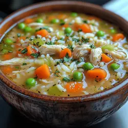 Cozy Comfort Slow Cooker Chicken and Rice Soup: A Heartwarming Recipe