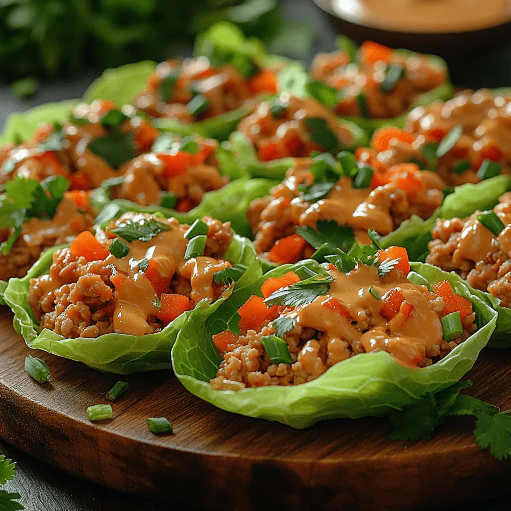 Thai cuisine is a vibrant tapestry of flavors and aromas that captivates food lovers around the globe. Known for its harmonious balance of spicy, sweet, salty, and sour elements, Thai food has gained immense popularity, thanks to its rich culinary heritage and innovative dishes. One such dish that has captured the hearts of many is the Thai Peanut Chicken Lettuce Wraps. This delightful recipe exemplifies the essence of Thai cooking, offering a fresh, light meal that's perfect for any occasion.
