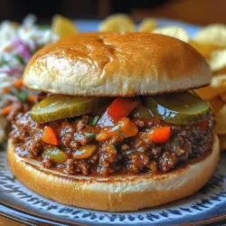 The choice between ground beef and turkey can greatly influence the flavor and nutritional profile of your Sloppy Joes. Ground beef, with its rich flavor and juicy texture, is the traditional choice and offers a satisfying bite that many have come to love. It's also a great source of protein, iron, and essential vitamins. However, if you're looking for a lighter option, ground turkey is an excellent alternative. It has a milder flavor, which allows the other ingredients to shine, and it typically contains less fat and fewer calories than its beef counterpart. Regardless of your choice, both options provide a hearty base for the savory sauce that defines this dish.