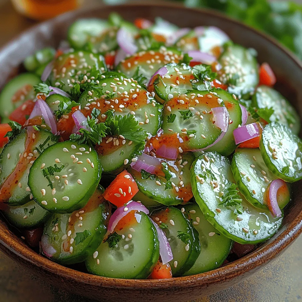 In recent years, the popularity of fresh salads has surged, with health-conscious individuals and culinary enthusiasts alike recognizing their numerous benefits. Salads are not just a side dish; they have become a centerpiece of modern dining, celebrated for their vibrant flavors, colors, and nutritional value. Among the myriad of salad options available, the Crunchy Sweet Chili Cucumber Delight stands out as a unique and refreshing choice fit for various occasions, from summer picnics to formal dinner parties.