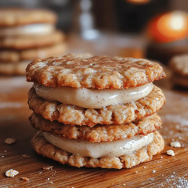 To create the perfect Oaty Delight Cream Pies, it’s crucial to understand the role of each ingredient in both the cookie base and the cream filling. This knowledge will not only enhance your baking skills but also allow you to make informed choices if you wish to customize the recipe.