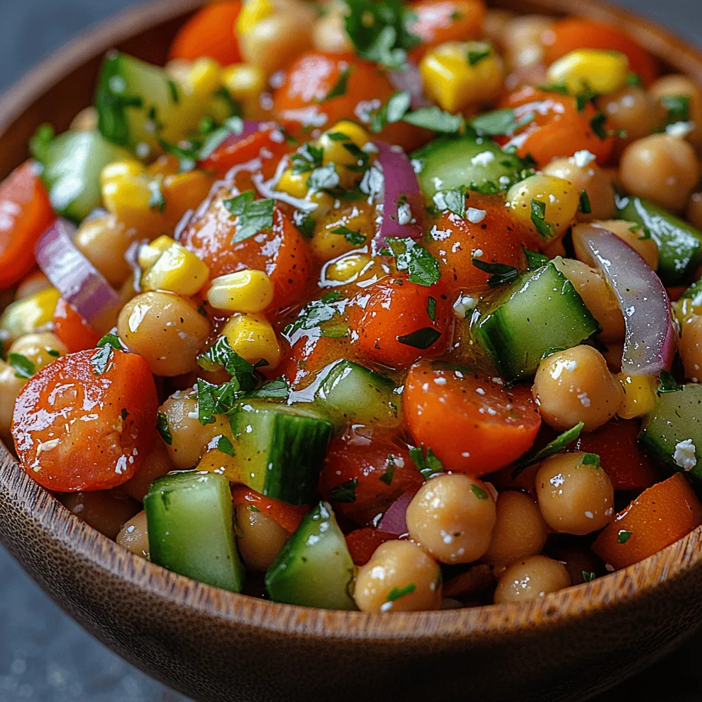 The Sweet & Tangy Honey Dijon Chickpea Medley is a delightful dish that brings together the wholesome goodness of chickpeas with the vibrant flavors of fresh vegetables. This medley not only pleases the palate but also serves as a testament to how simple ingredients can create extraordinary culinary experiences. With its perfect balance of sweetness from honey and the sharp tang of Dijon mustard, this recipe is designed to excite your taste buds while providing a nutritious boost.