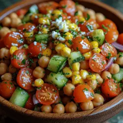 The Sweet & Tangy Honey Dijon Chickpea Medley is a delightful dish that brings together the wholesome goodness of chickpeas with the vibrant flavors of fresh vegetables. This medley not only pleases the palate but also serves as a testament to how simple ingredients can create extraordinary culinary experiences. With its perfect balance of sweetness from honey and the sharp tang of Dijon mustard, this recipe is designed to excite your taste buds while providing a nutritious boost.