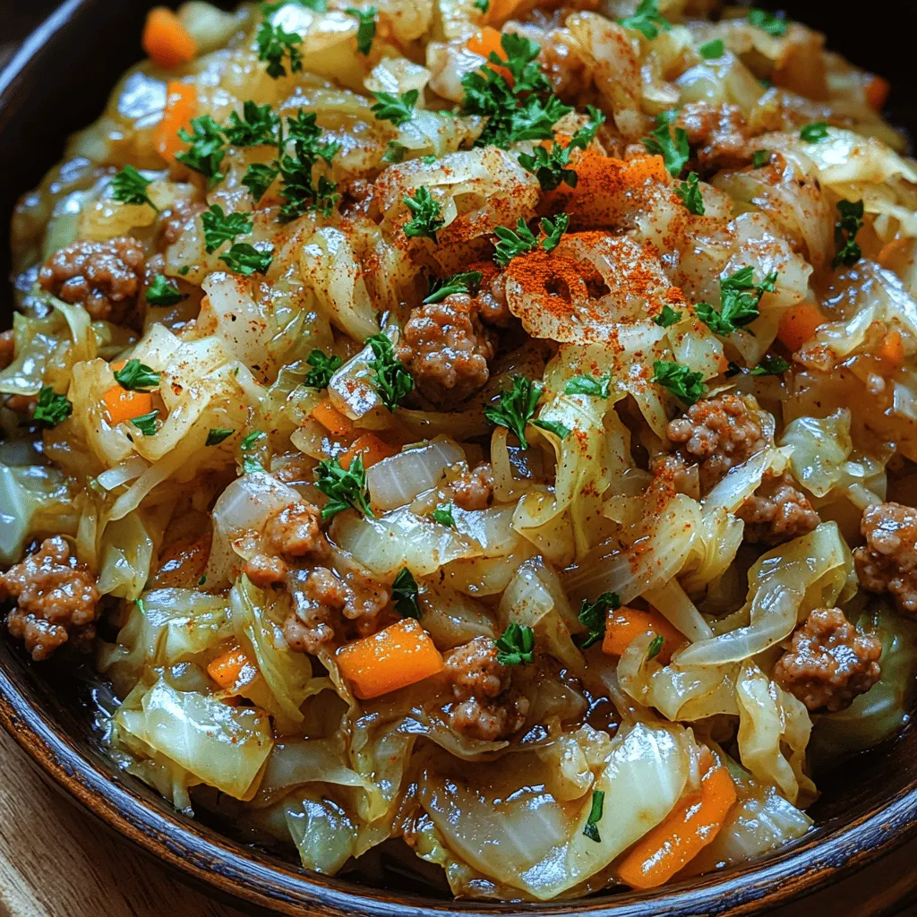 To achieve the perfect texture for your Savory Sautéed Cabbage and Turkey Skillet, it’s essential to adjust cooking times according to your preference for cabbage tenderness. If you enjoy a crunchier texture, sauté the cabbage for about 5 to 7 minutes, stirring frequently. This method allows the cabbage to retain some of its crispness while absorbing the flavors of the sautéed turkey and spices.