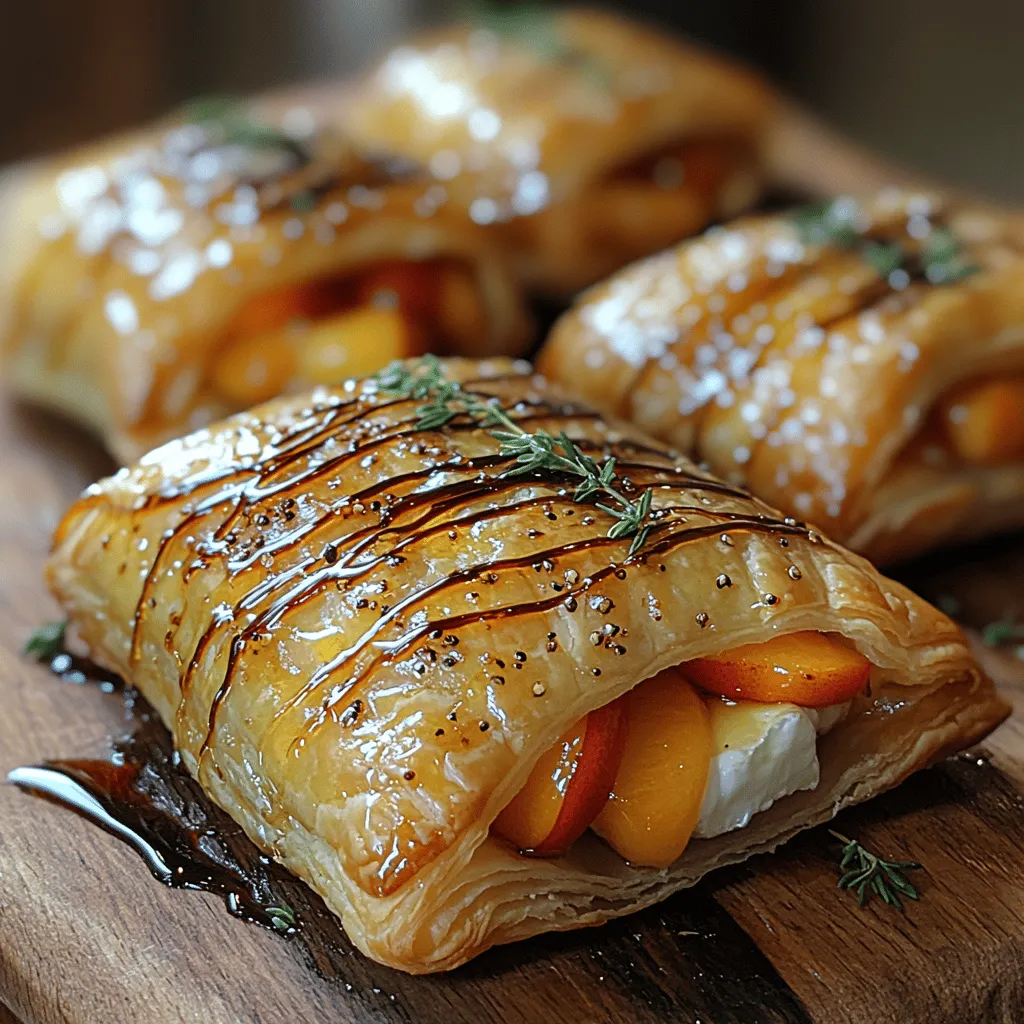 In the world of culinary creativity, few combinations can rival the delightful marriage of nectarines and Brie cheese. The recipe for Nectarine Brie Puff Melts presents a savory-sweet delight that showcases these ingredients in a way that is both elegant and approachable. This dish not only tantalizes the taste buds but also offers a striking visual appeal, making it the perfect addition to any occasion, whether it’s a casual brunch with friends, an upscale dinner party, or an enticing appetizer for a festive gathering.