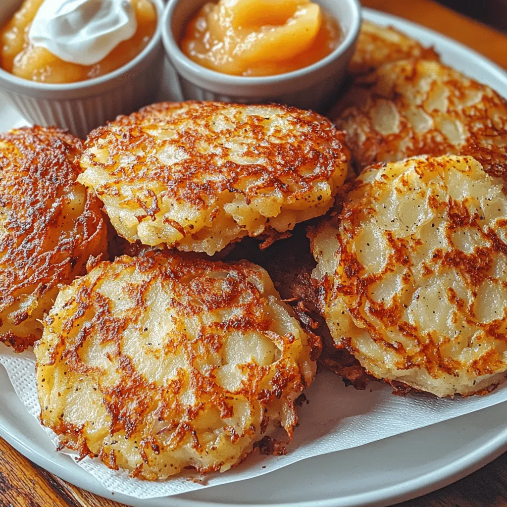To create the perfect crispy German potato pancakes, it is essential to understand the role of each ingredient. Each component plays a pivotal part in achieving that delightful crunch and rich flavor that makes Kartoffelpuffer so irresistible.