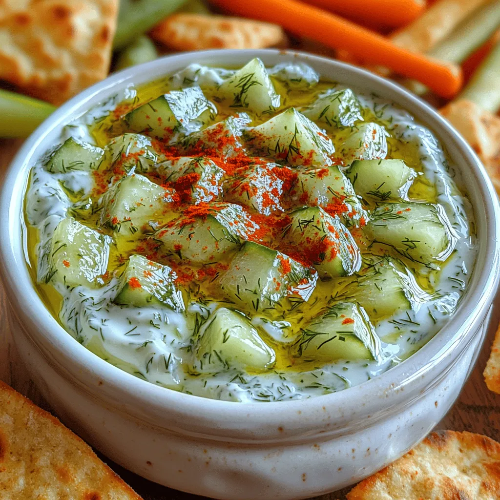 Dips have become an essential aspect of culinary culture across the globe, serving not only as a delightful accompaniment to meals but also as a standalone snack that can elevate any gathering. Among the myriad of options available, yogurt-based dips have gained immense popularity for their creamy texture and rich flavors, making them a staple in various cuisines—from Middle Eastern tzatziki to Indian raita. One such dip that stands out for its refreshing taste and health benefits is the Cool Cucumber Yogurt Dip.