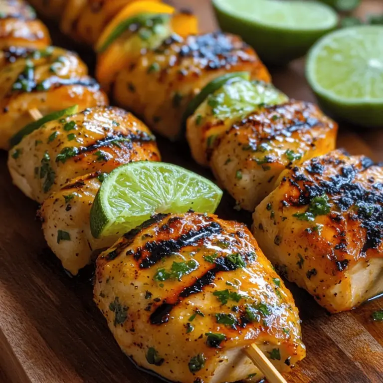 Grilled chicken skewers have long been a favorite dish for outdoor gatherings, barbecues, and family dinners alike. Their versatility, ease of preparation, and ability to soak up vibrant flavors make them a go-to choice for many home cooks and culinary enthusiasts. Among the myriad of grilled chicken recipes, the Zesty Cilantro Lime Grilled Chicken Skewers stand out for their refreshing and tangy profile that transports your palate straight to a sun-drenched terrace.