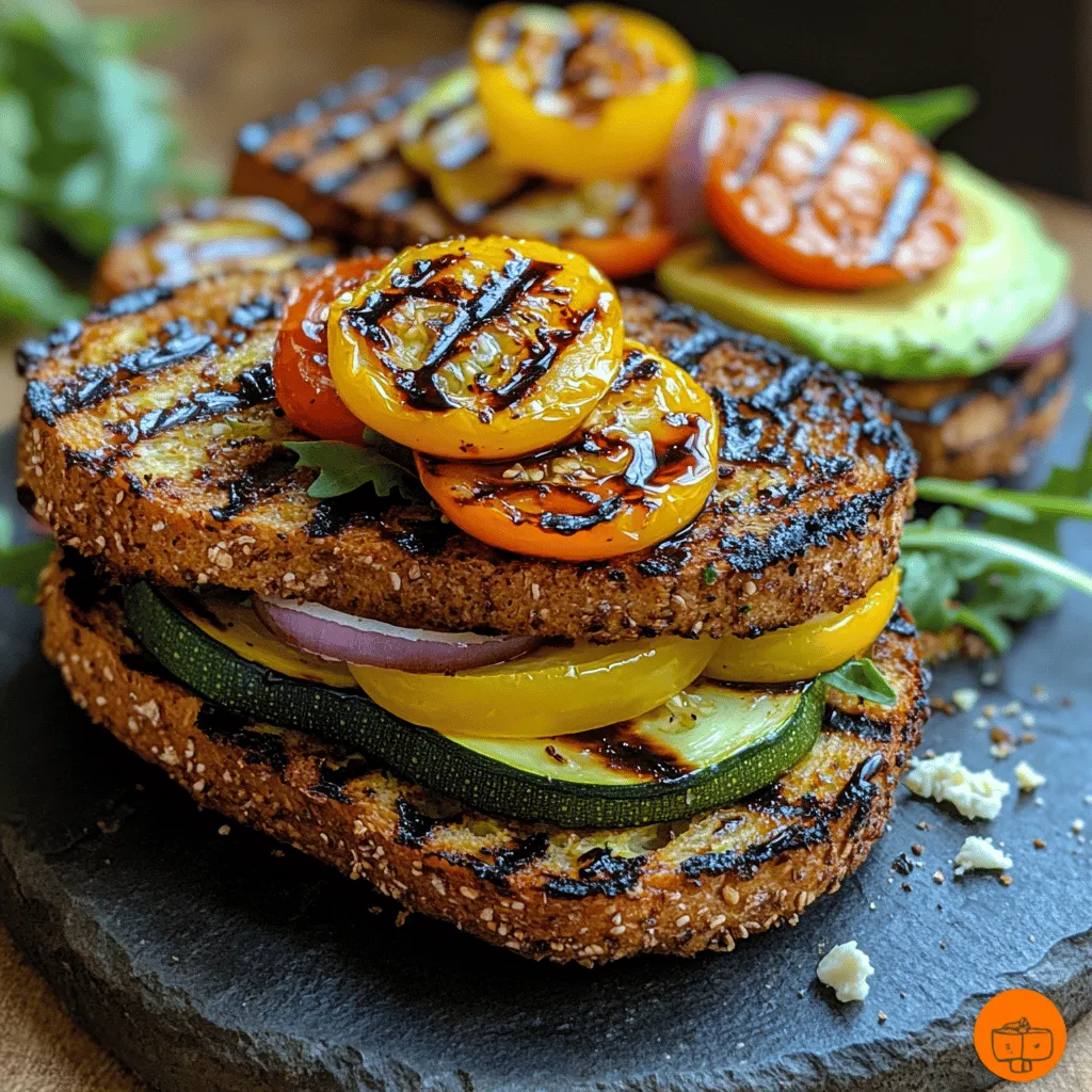 Exploring the world of plant-based cuisine can be a delightful journey, especially when it involves fresh ingredients and bold flavors. One such creation is the Balsamic Bliss Veggie Delight Sandwich, a delicious and satisfying option for lunch or a light dinner. This article will take you through the step-by-step process of crafting this mouthwatering sandwich, emphasizing its health benefits, flavor profile, and the joy of grilling seasonal vegetables. Whether you are a seasoned cook or a beginner in the kitchen, this recipe provides an accessible way to enjoy a wholesome meal that highlights the freshness of vegetables paired with a rich balsamic glaze.