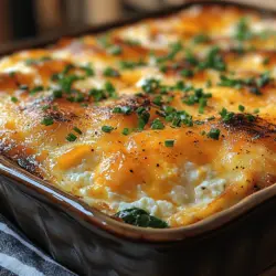 Cottage cheese is the star of this dish, providing a creamy texture that binds the bake together. This dairy product is high in protein and low in fat, making it an excellent choice for those looking to maintain a healthy diet. The protein content helps keep you feeling full longer and supports muscle health, while its low-fat nature makes it a guilt-free indulgence.