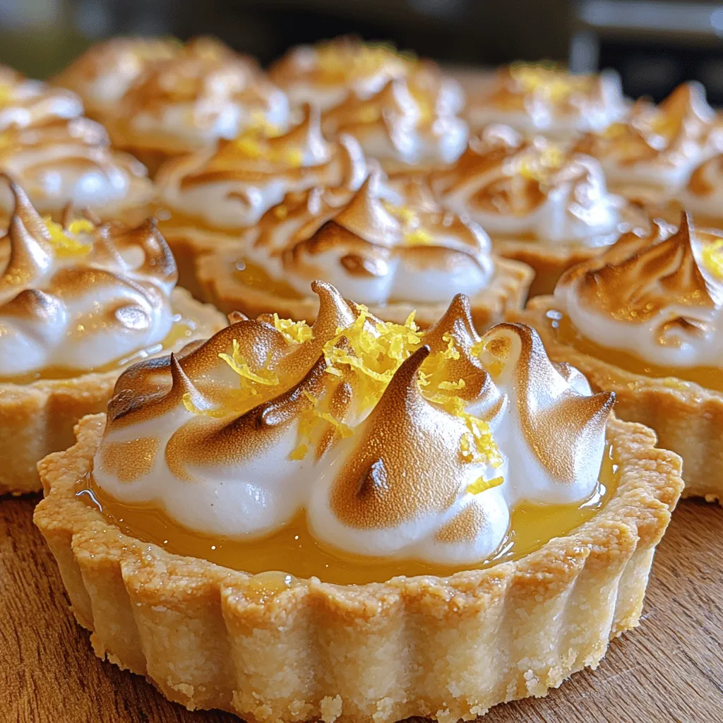 Tarts have a unique allure that captivates dessert lovers everywhere. Their combination of crisp crusts, luscious fillings, and often delightful toppings creates a symphony of textures and flavors. Among the myriad of tart varieties, the zesty mini lemon meringue tart stands out as a refreshing favorite, especially during the warmer months. The bright, citrusy flavor of lemon, perfectly balanced with the sweetness of meringue, makes these petite desserts not just a treat for the taste buds but also a visual delight.