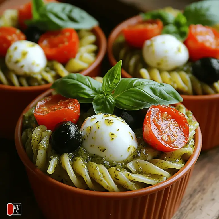 As the sun shines brighter and the temperatures rise, the allure of chilled dishes becomes hard to resist. Chilled pasta dishes, in particular, emerge as a refreshing meal option that combines ease of preparation with vibrant flavors. Among these delightful summer offerings, Chilled Pesto Pasta Cups stand out as an excellent choice. Perfect for gatherings, picnics, or even a quick weeknight dinner, these pasta cups are not only delicious but also nutritious, boasting an array of fresh ingredients that make them a wholesome option.