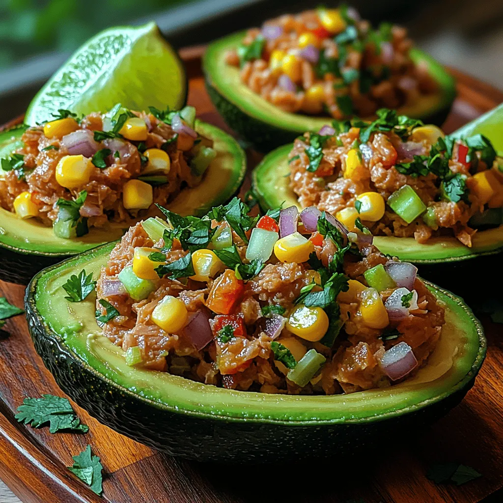 In today’s fast-paced world, finding a balance between delectable flavors and healthy eating can seem like a daunting task. However, the Tropical Tuna-Stuffed Avocados recipe beautifully marries the two, offering a vibrant dish that not only tantalizes the taste buds but also nourishes the body. This innovative dish features an array of tropical flavors combined with the creamy goodness of avocados and the protein-packed punch of tuna. It’s no wonder that avocados have skyrocketed in popularity within modern cuisine, becoming a staple ingredient in various dishes, from breakfast to dinner.