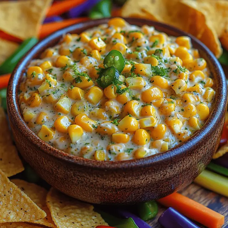 To truly appreciate the Creamy Cilantro Corn Dip Delight, it's essential to understand the key ingredients that make it a standout choice for any occasion. Each component plays a vital role in creating the dip’s unique flavor and texture.