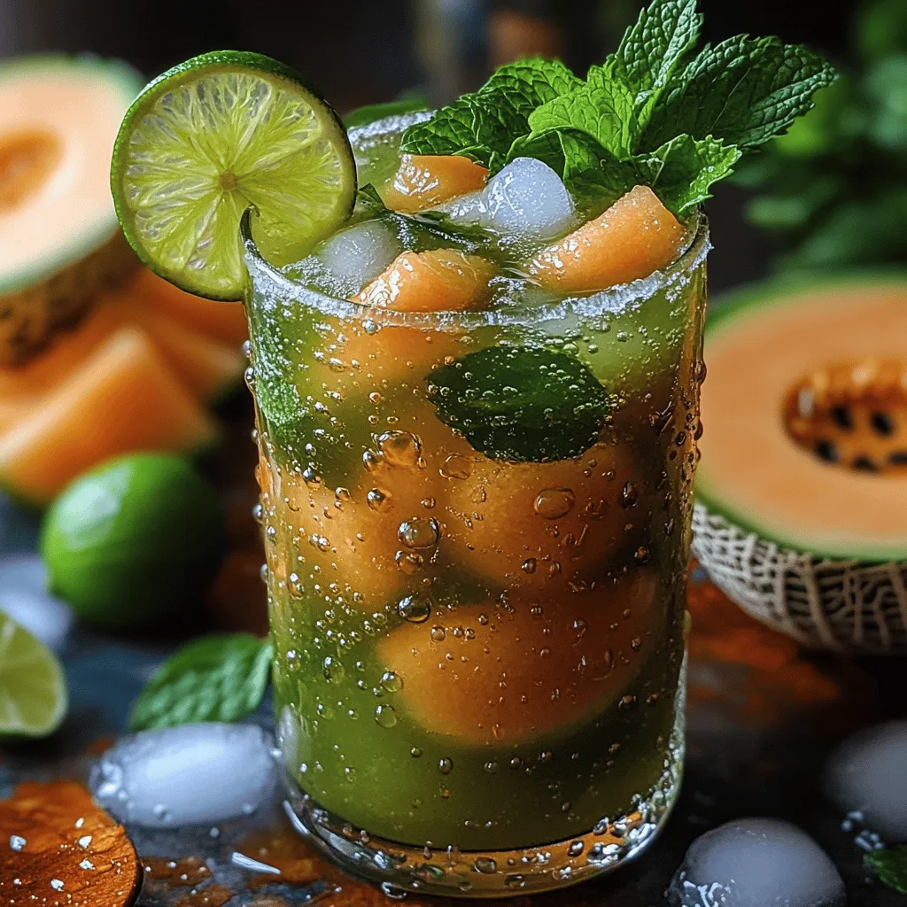 In the heat of summer, nothing refreshes quite like a cool, hydrating drink. The Honeydew Melon Oasis, a delightful agua fresca, captures the essence of summer with its perfectly balanced sweetness and tartness. With the juiciness of ripe honeydew melon complemented by zesty lime and a touch of honey, this beverage serves as a revitalizing escape on those sweltering days. Whether you're lounging by the pool, hosting a backyard barbecue, or simply looking for a tasty way to stay hydrated, this recipe is your go-to solution.
