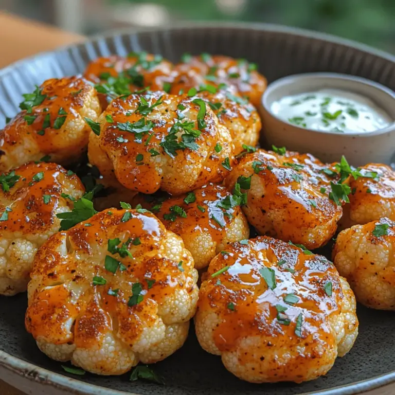 Buffalo cauliflower bites have emerged as a sensational appetizer in the culinary world, captivating the taste buds of health-conscious eaters and comfort food enthusiasts alike. These spicy, tangy morsels serve as a delightful alternative to traditional buffalo wings, offering a guilt-free way to indulge in the bold flavors we crave. Cauliflower, the star ingredient, is not only a nutritional powerhouse but also a versatile vegetable that can easily absorb the fiery zest of buffalo sauce, making it a perfect substitute for chicken.