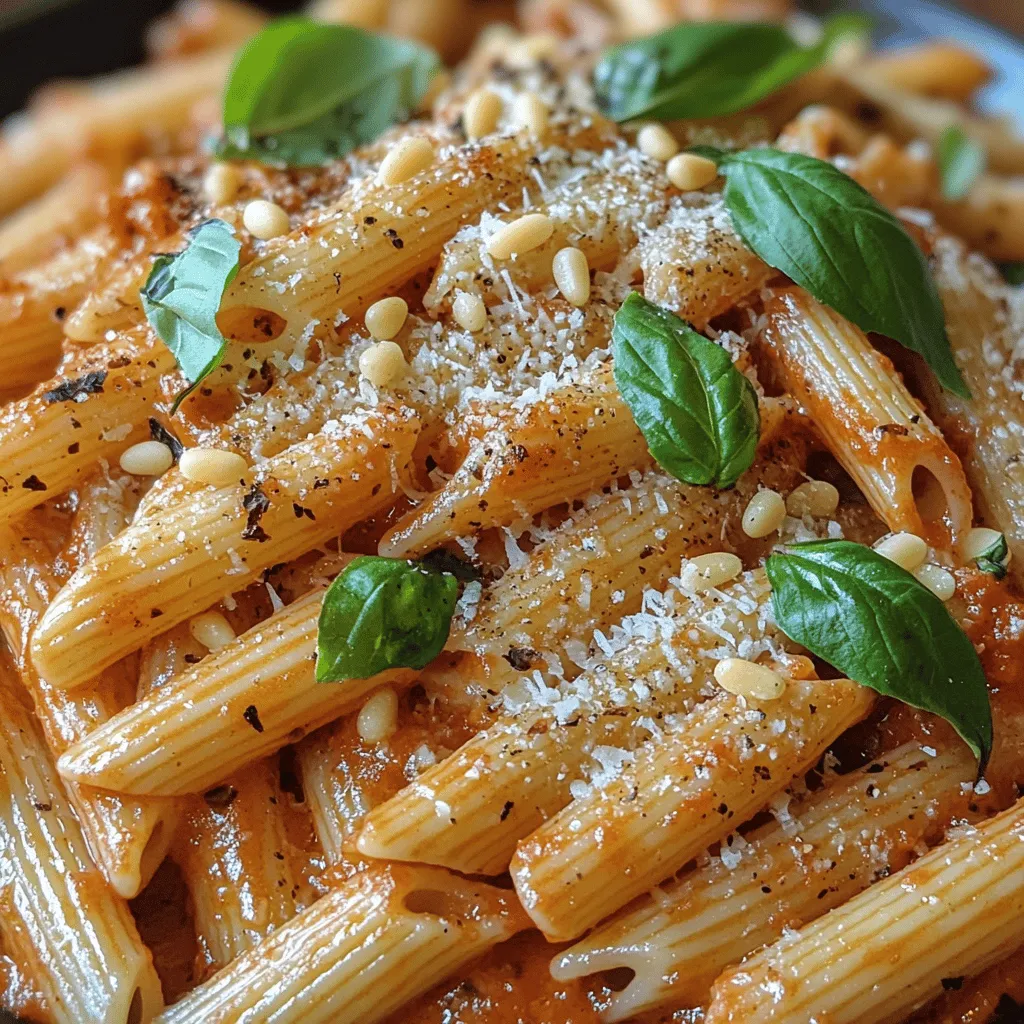 If you're searching for a dish that combines vibrant flavors, creamy textures, and easy preparation, look no further than Roasted Red Pepper Penne Pasta. This delightful meal is not only satisfying but also makes for a perfect centerpiece for both weeknight dinners and special occasions. Imagine twirling perfectly cooked penne pasta around your fork, coated in a luscious sauce made from roasted red peppers—each bite bursting with flavor.