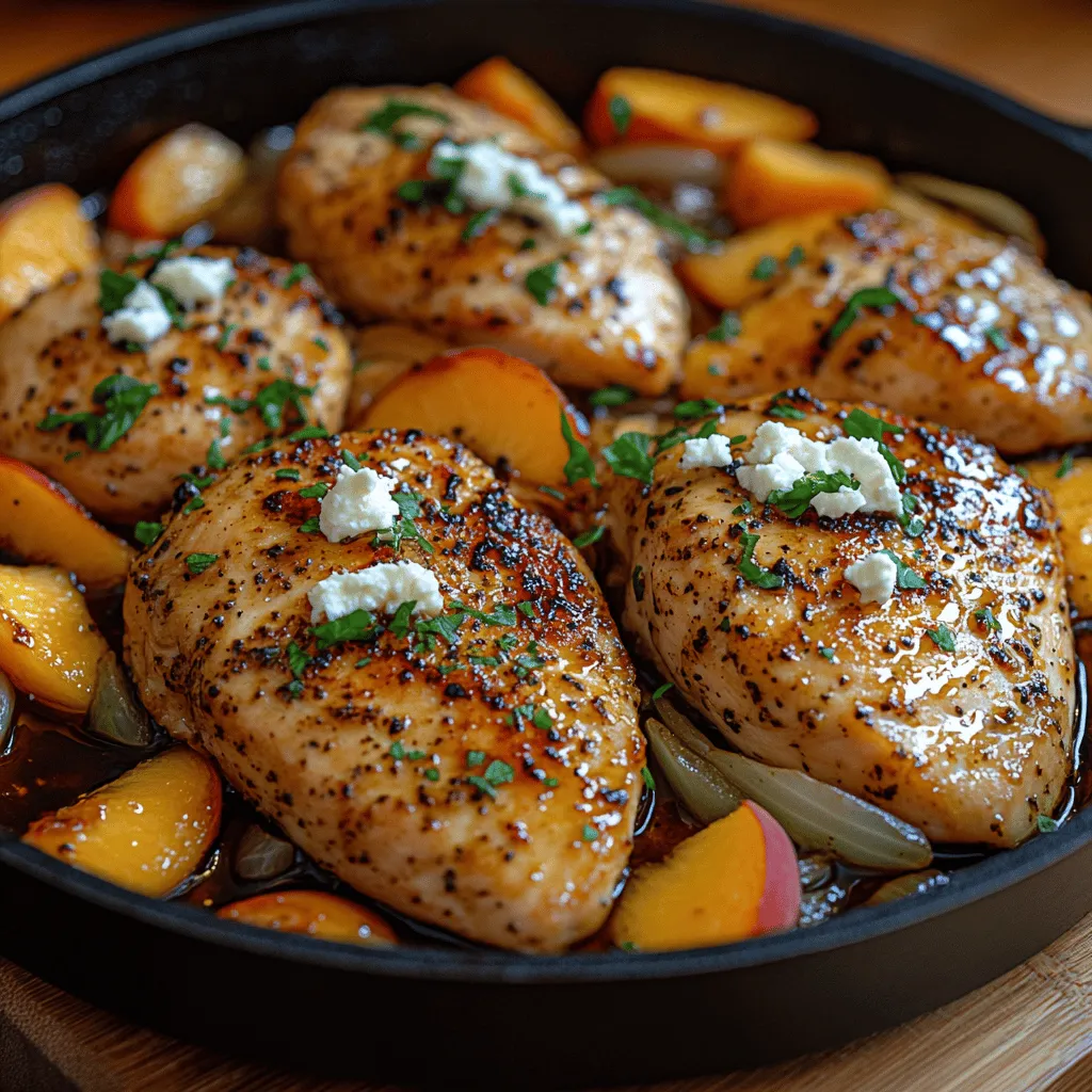 As the summer sun begins to warm our days and the air is filled with fragrant blooms, the seasonal bounty of fresh produce beckons us to the kitchen. One standout dish that perfectly captures the essence of summer is the Basil Peach Chicken Skillet. This delightful recipe combines juicy peaches, fragrant basil, and tender chicken for a meal that bursts with flavor and is as visually appealing as it is delicious.