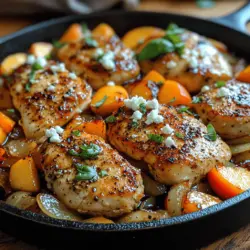 As the summer sun begins to warm our days and the air is filled with fragrant blooms, the seasonal bounty of fresh produce beckons us to the kitchen. One standout dish that perfectly captures the essence of summer is the Basil Peach Chicken Skillet. This delightful recipe combines juicy peaches, fragrant basil, and tender chicken for a meal that bursts with flavor and is as visually appealing as it is delicious.