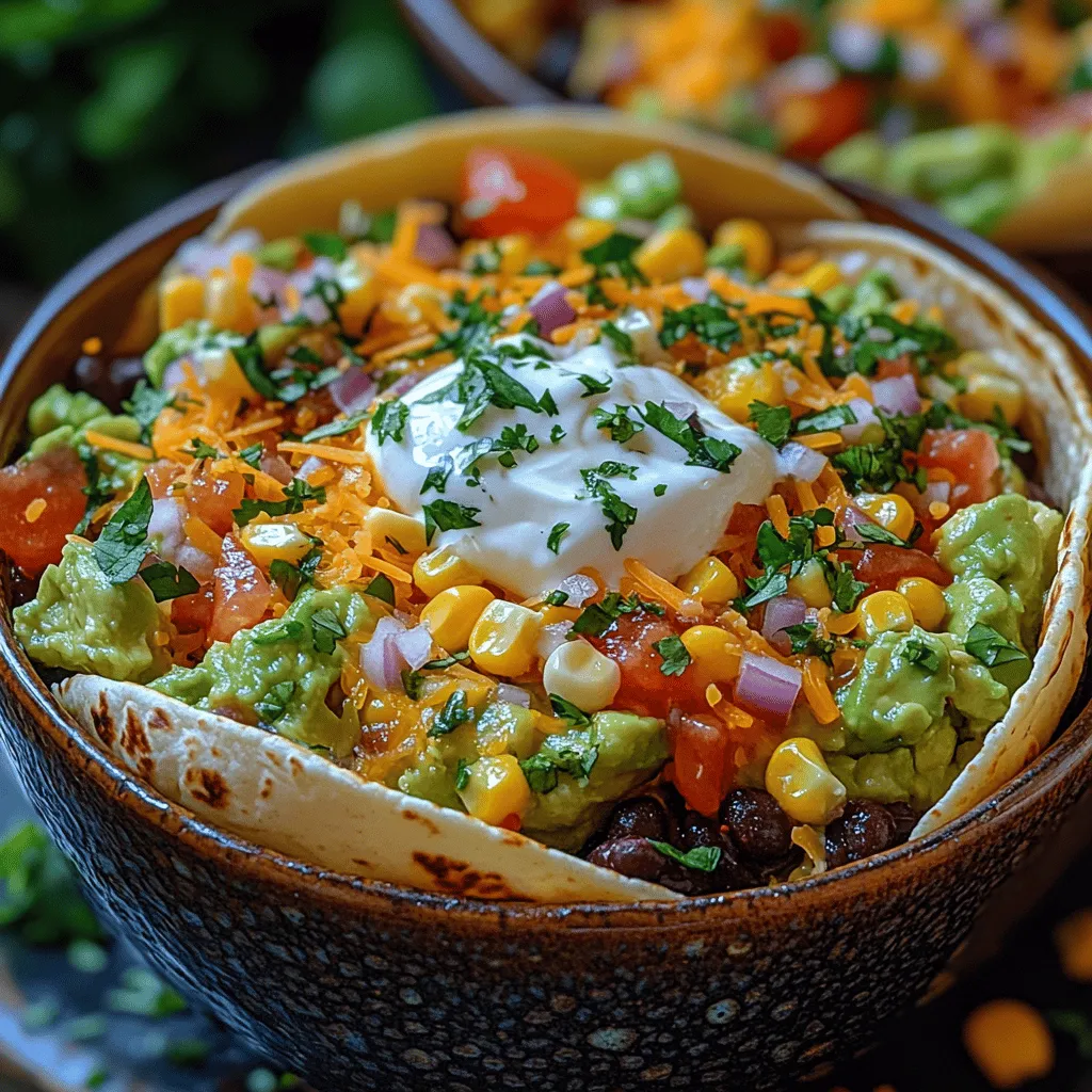 Smashed Avocado Tortilla Bowls are more than just a meal; they are a culinary experience that marries flavor with simplicity. This delightful dish captures the creamy essence of avocados and pairs it with the satisfying crunch of tortillas, creating a balance that is hard to resist. Perfect for a quick lunch, a light dinner, or even as an eye-catching appetizer for gatherings, these tortilla bowls are not only easy to prepare but also brimming with flavor and nutrition.