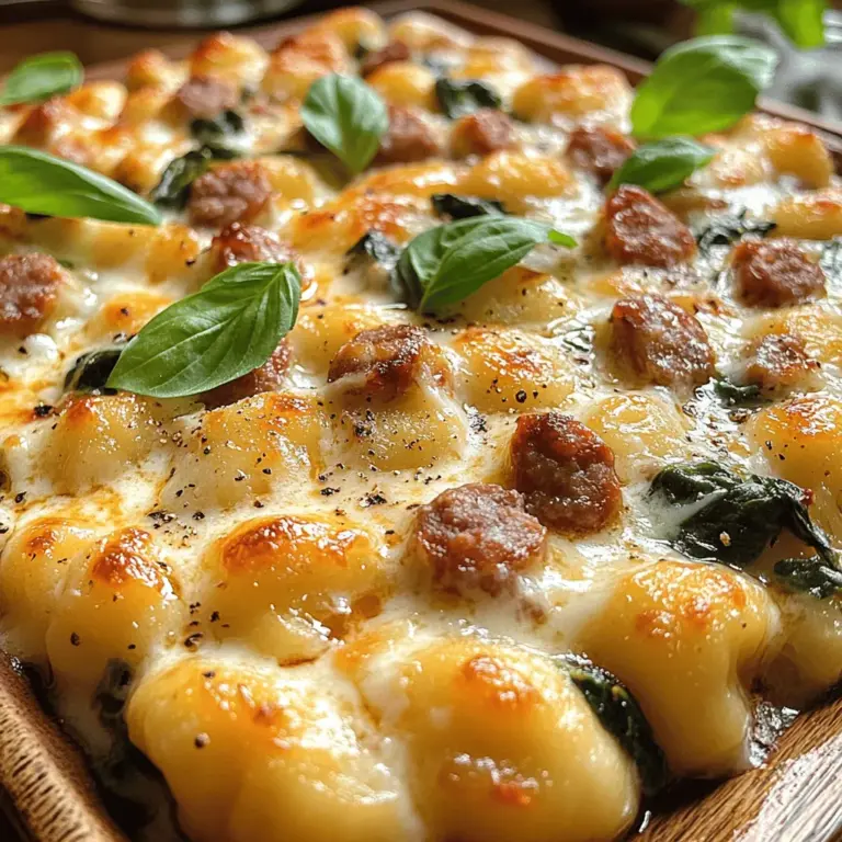 Gnocchi, those pillowy pasta dumplings, have won the hearts of food lovers around the world. Originating from Italy, gnocchi have a long and storied history that dates back to Roman times. Traditionally made from potatoes, flour, and eggs, these dumplings are incredibly versatile and can be paired with a myriad of sauces, vegetables, and proteins. Their ability to absorb flavors makes them an ideal canvas for a variety of culinary creations, from simple tomato sauce to rich, creamy bakes like our Cheesy Baked Gnocchi.