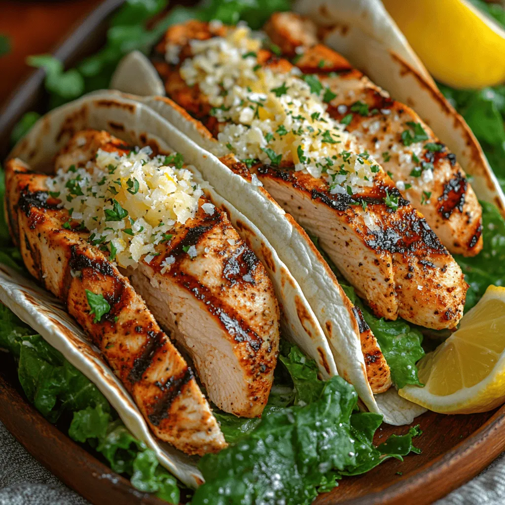 To create the ultimate Grilled Chicken Caesar Wrap, it’s essential to understand the role each ingredient plays in flavor and nutrition. Here are the key components that come together to make this dish a standout.