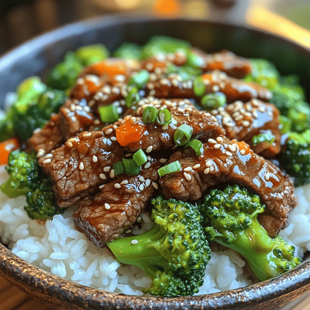 Chinese cuisine has captured the hearts and palates of food lovers around the world, becoming a staple in many households. Its vibrant flavors, diverse ingredients, and rich culinary traditions have inspired countless home cooks to recreate their favorite dishes in the comfort of their kitchens. Among these beloved recipes, Savory Chinese Beef and Broccoli stands out as a wholesome meal option that perfectly combines tender beef, fresh vegetables, and a flavorful sauce. This dish not only satisfies cravings but also provides a balanced approach to nutrition, making it a popular choice for families seeking healthy yet delicious dining experiences.