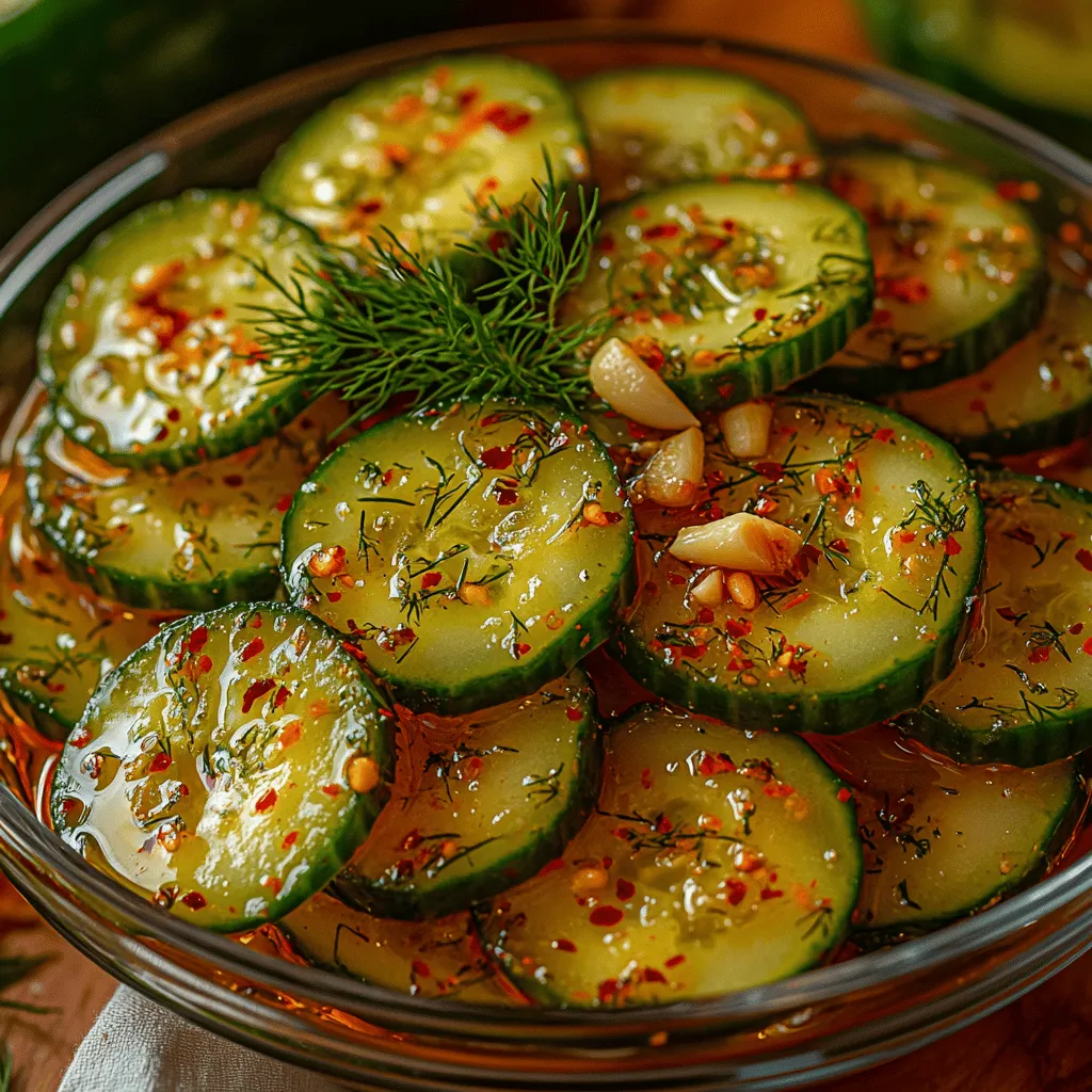 Welcome to the delightful world of pickled vegetables, where flavors collide and freshness is preserved. Among the myriad of options, Crispy Garlic Dill Cucumbers stand out as a beloved dish that delivers a burst of flavor while remaining incredibly simple to prepare. This recipe is not just about pickling; it's a celebration of vibrant tastes, health benefits, and versatility. Whether served as a zesty side dish, a crunchy snack, or an accompaniment to grilled meats, these cucumbers are sure to please.