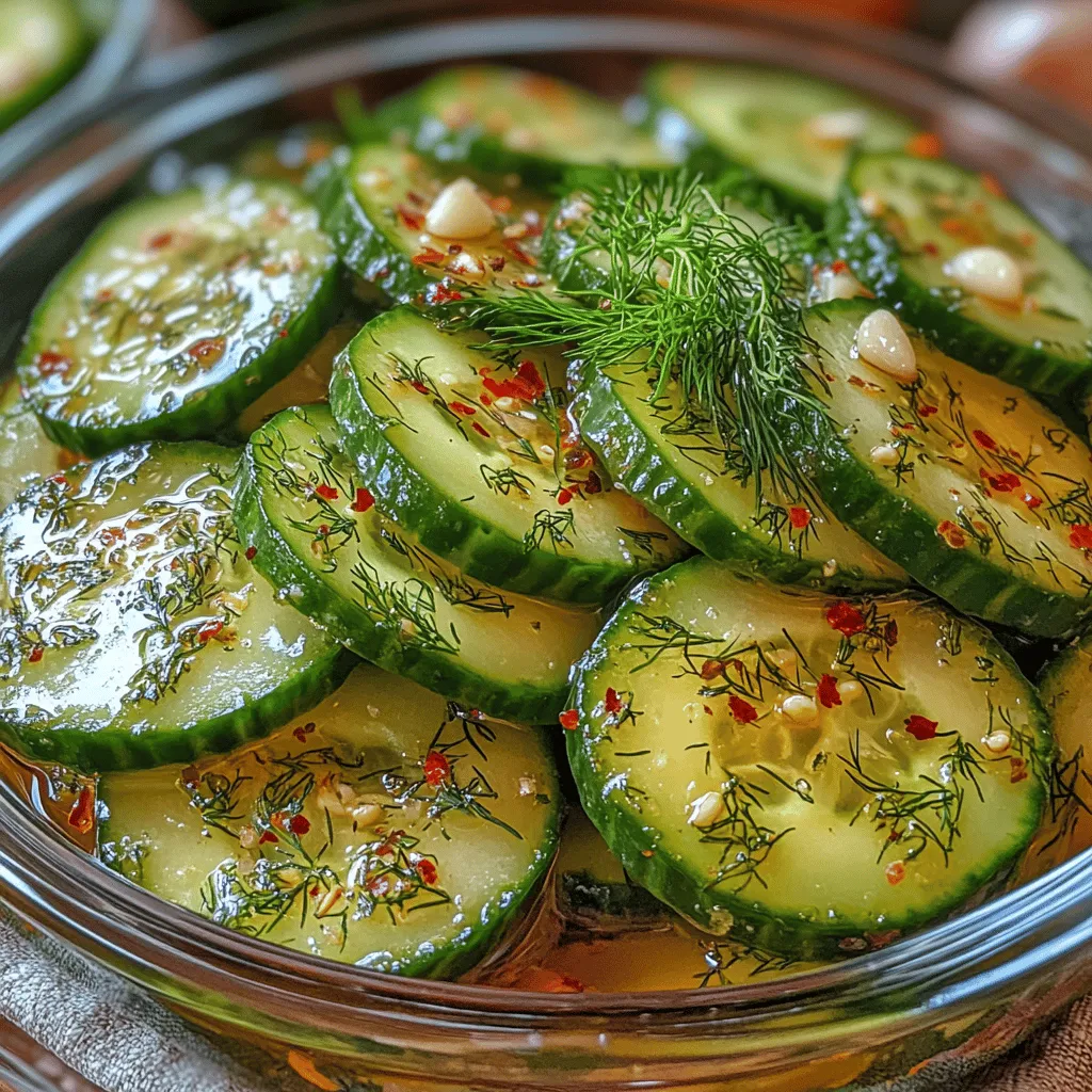 Welcome to the delightful world of pickled vegetables, where flavors collide and freshness is preserved. Among the myriad of options, Crispy Garlic Dill Cucumbers stand out as a beloved dish that delivers a burst of flavor while remaining incredibly simple to prepare. This recipe is not just about pickling; it's a celebration of vibrant tastes, health benefits, and versatility. Whether served as a zesty side dish, a crunchy snack, or an accompaniment to grilled meats, these cucumbers are sure to please.