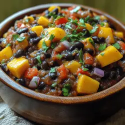 If you're looking to elevate your snacking game or impress guests at your next gathering, look no further than Tropical Fiesta Mango Black Bean Salsa. This vibrant and refreshing salsa is an explosion of flavors, combining the sweetness of ripe mangoes with the hearty texture of black beans. The result is a dish that not only tantalizes your taste buds but also provides a burst of color that can brighten up any table.