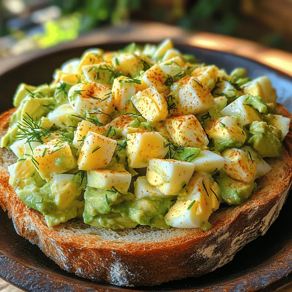 In the world of salads, few dishes can match the delightful creaminess and rich flavor of egg salad. However, if you're looking for a nutritious twist on this classic dish, the creamy avocado egg salad is here to impress. This modern variation not only enhances the traditional recipe but also packs a nutritional punch that is hard to resist. Whether you're hosting a leisurely brunch, planning a picnic, or simply in need of a quick and satisfying lunch, this avocado egg salad serves as the perfect solution.