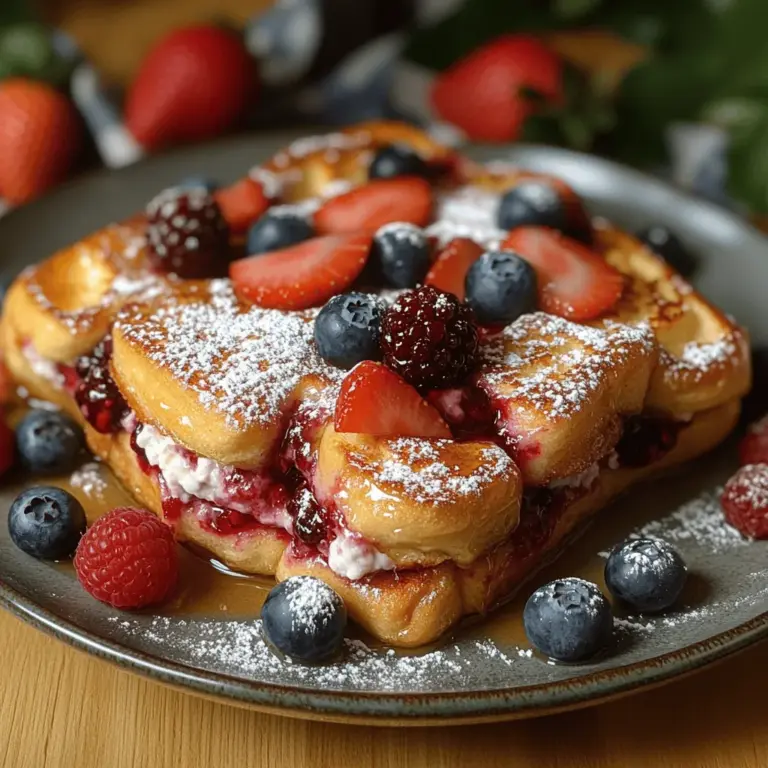To craft the perfect Berry Bliss Stuffed French Toast, it's essential to understand the key ingredients that contribute to its irresistible flavor and texture. Each component plays a crucial role in ensuring that this dish is not only delicious but also wholesome.