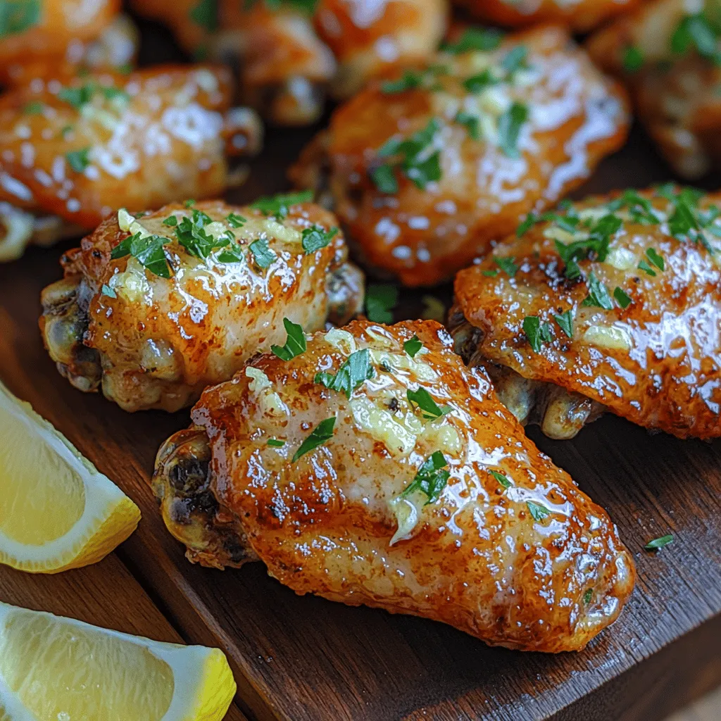 Discover the irresistible taste of Crispy Air Fryer Garlic Parmesan Wings, a dish that perfectly marries the savory flavors of garlic and Parmesan cheese with the satisfying crunch achieved through air frying. These wings are not only a culinary delight but also represent a healthier alternative to traditional deep-frying methods. The air fryer circulates hot air around the wings, creating that coveted crispiness while using significantly less oil. Whether you're hosting a game day gathering, throwing a party, or looking for a quick weeknight dinner option, these wings are sure to impress your family and friends.