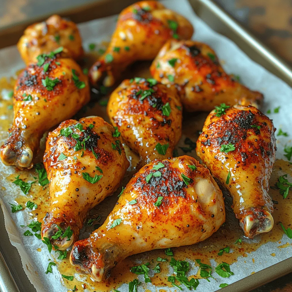 If you're looking for a dish that’s both simple to prepare and bursting with flavor, look no further than Maple Mustard Glazed Chicken Drumsticks. This delightful recipe combines the sweet allure of pure maple syrup with the tangy kick of Dijon mustard, creating a mouthwatering glaze that elevates the humble chicken drumstick into a culinary star.