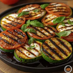 Caprese salads have gained immense popularity worldwide, thanks to their refreshing simplicity and vibrant flavors. Traditionally made with fresh mozzarella, ripe tomatoes, and fragrant basil, the classic Caprese salad embodies the essence of Italian cuisine and the beauty of seasonal produce. However, as summer approaches, many home cooks are looking for ways to elevate this beloved dish. Enter the Grilled Zucchini Caprese Salad—a delightful twist that incorporates smoky grilled zucchini, enhancing the traditional flavors while adding a new dimension of taste and texture.