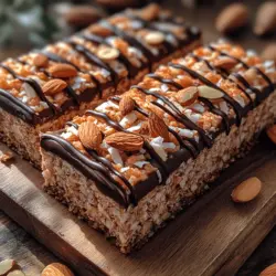 If you are a fan of the sweet and satisfying combination of chocolate, coconut, and almonds, then you’re in for a real treat with this Heavenly Almond Joy Bars recipe. Inspired by the beloved candy bar, these homemade delights elevate the traditional Almond Joy by using wholesome ingredients that not only satisfy your sweet tooth but also nourish your body. Imagine biting into a soft, chewy base of coconut and almond flour, topped with crunchy almonds and drizzled with rich dark chocolate. It’s a flavor experience that is both indulgent and guilt-free.