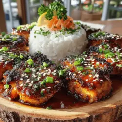 Sticky Teriyaki Glazed Chicken Bites