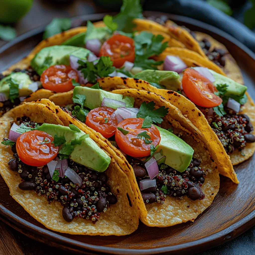 Crispy Black Bean & Quinoa Tostadas are a delightful fusion of flavor and nutrition, making them an ideal choice for anyone seeking a healthy meal that’s bursting with taste. These tostadas not only satisfy the craving for something crispy and delicious but also pack a punch in terms of nutritional value. With the increasing popularity of plant-based diets, this recipe stands out as a perfect option for lunch, dinner, or even as a party appetizer.