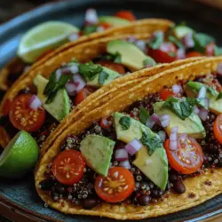 Crispy Black Bean & Quinoa Tostadas