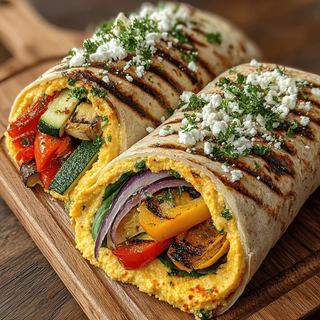 In today's fast-paced world, finding nutritious meal options that are both delicious and easy to prepare can often feel overwhelming. Enter the grilled veggie and hummus wraps—an ideal solution for those looking to combine wholesome ingredients with vibrant flavors. These wraps not only deliver a satisfying meal experience but also pack a nutritional punch, making them a fantastic addition to your meal rotation.