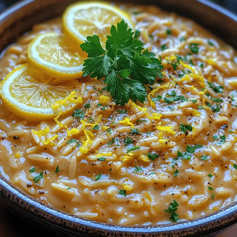 Orzo, a small, rice-shaped pasta, has its roots in Italian cuisine, where it is often associated with soups and salads. Unlike traditional pasta shapes, orzo is unique in its ability to blend seamlessly into dishes, absorbing flavors and enhancing the overall taste of the meal. Its small size and smooth texture make it an excellent choice for creamy sauces, allowing the dish to coat each grain perfectly. This quality makes orzo a favorite among chefs and home cooks alike, as it offers a delightful bite and a satisfying chew.