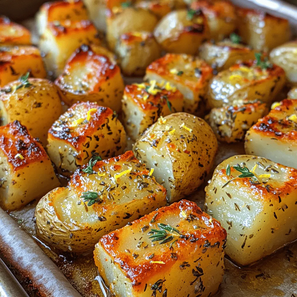 In the realm of culinary delights, few dishes capture the essence of freshness and flavor like Zesty Crunchy Lemon Herb Potato Cubes. This recipe transforms humble potatoes into a vibrant and satisfying side dish or snack, perfect for any occasion. The unique combination of zesty lemon, aromatic herbs, and a satisfying crunch elevates these potato cubes from simple fare to an unforgettable culinary experience.