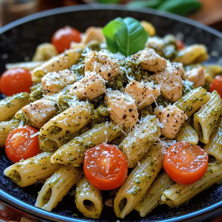 Creamy pesto chicken pasta is not just a meal; it's an experience that encapsulates the essence of comfort food. This delightful dish combines tender chicken, perfectly cooked pasta, and a rich, creamy pesto sauce that tantalizes the taste buds. Whether you’re preparing a quick weeknight dinner or hosting a special gathering, creamy pesto chicken pasta stands out as a go-to recipe that promises to impress.