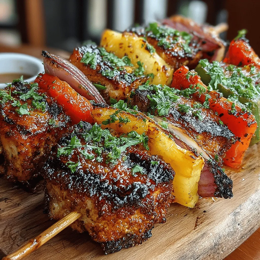 Tropical Delight Pineapple Chicken Skewers are a celebration of vibrant flavors and the essence of summer. This dish combines the sweetness of succulent pineapple with savory, juicy chicken, resulting in a delightful medley that transports your taste buds straight to a tropical paradise. Perfect for any occasion, these skewers are not only a fantastic choice for summer barbecues and family gatherings but also make for a quick and nutritious weeknight dinner option.