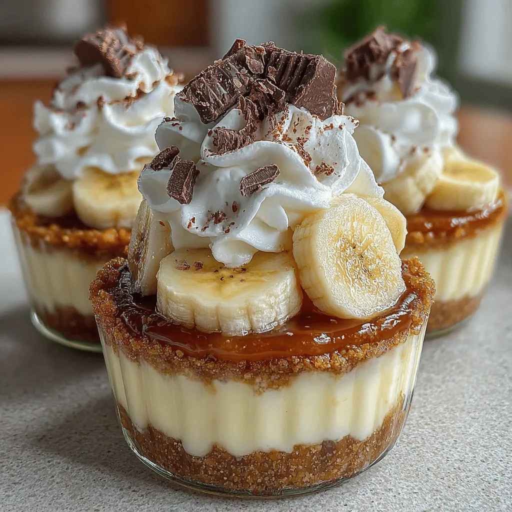 Instant pudding mix is a fantastic ingredient in no-bake desserts like our Banana Bliss Pie Cups. It serves as the primary thickening agent for the filling, allowing for a creamy texture without the need for cooking. The science behind this is simple yet fascinating. When you combine instant pudding mix with milk, the starches and proteins within the mix absorb the liquid and swell, creating a smooth and thick consistency. The result is a luscious filling that holds its shape beautifully when layered in the pie cups.