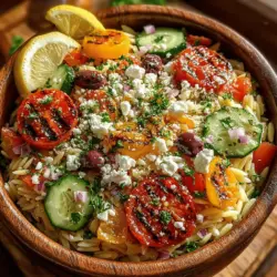 Refreshing Greek Orzo Salad