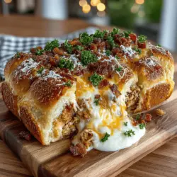 Are you looking for an irresistible dish that combines the deliciousness of chicken, bacon, and ranch flavors all wrapped up in a warm, flaky crust? Look no further than the Cheesy Chicken Bacon Ranch Crescent Roll Bake. This scrumptious recipe is not only a crowd-pleaser but also a comforting meal that brings families together. Its rich flavors and hearty ingredients make it a perfect choice for family dinners, gatherings, or potlucks, where everyone is bound to ask for seconds.