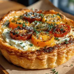 Savory Summer Tomato Tart: A Culinary Delight