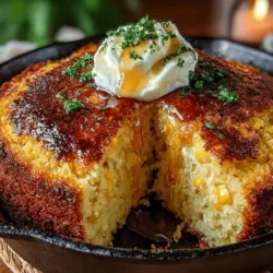 Sweet Honey Butter Baked Cornbread