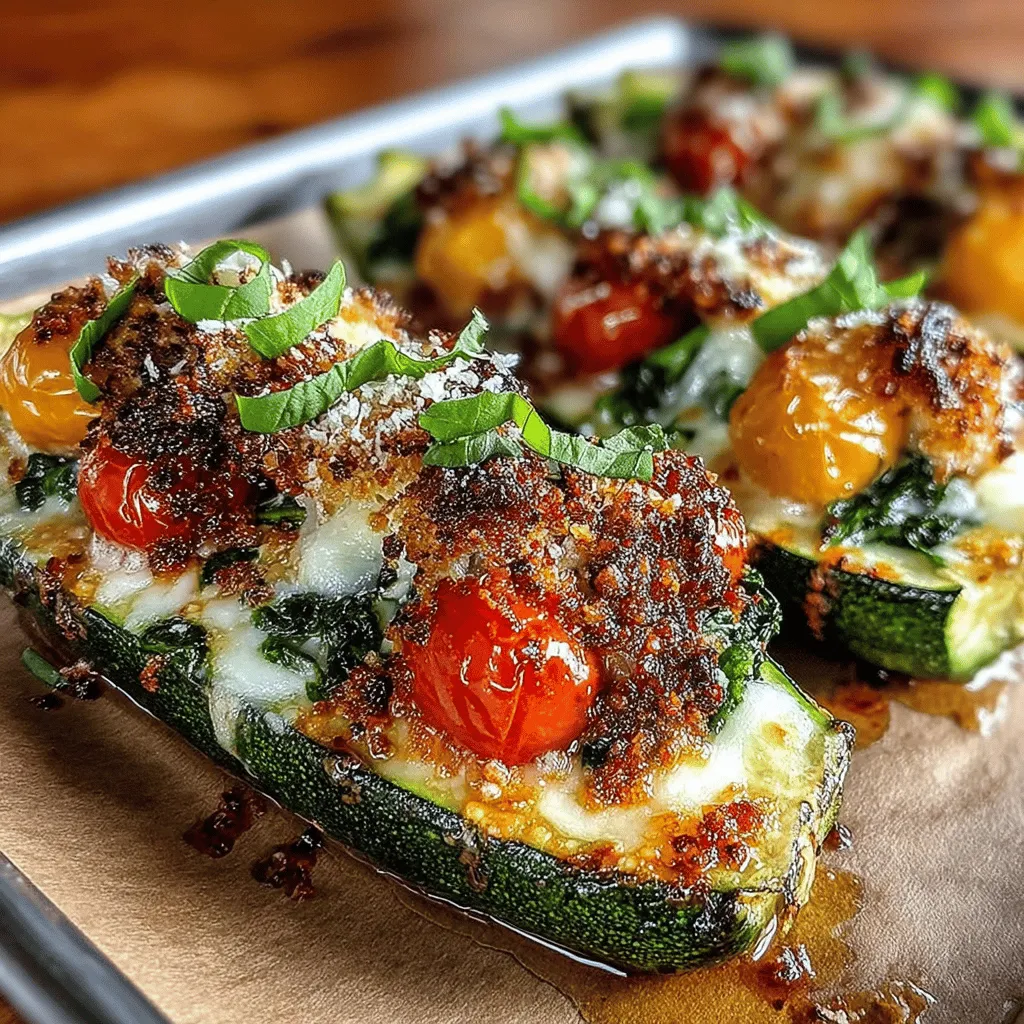 Perfectly baked Parmesan zucchini boats are a true delight, and knowing when to take them out of the oven is key to achieving that delicious, golden-brown finish. After baking for about 25–30 minutes at 375°F (190°C), keep an eye on the cheese. It should be melted and bubbly, with a light golden crust. The zucchini should be tender yet still retain a slight bite. To test for doneness, you can insert a fork into the zucchini; it should go in easily but not be mushy. If the cheese is browning too quickly, you can cover the dish loosely with aluminum foil to prevent burning while allowing the zucchini to cook through.